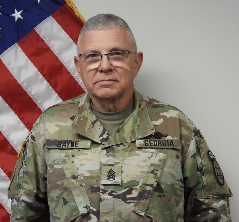 Command Sgt. MAJ Robert Bayne